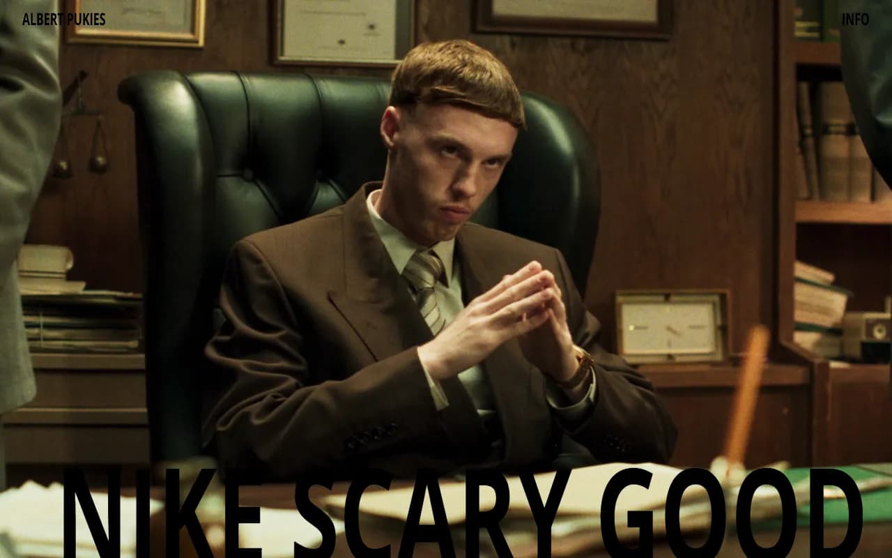 Screenshot of Albert Pukies