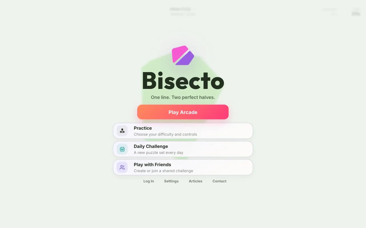 Screenshot of Bisecto
