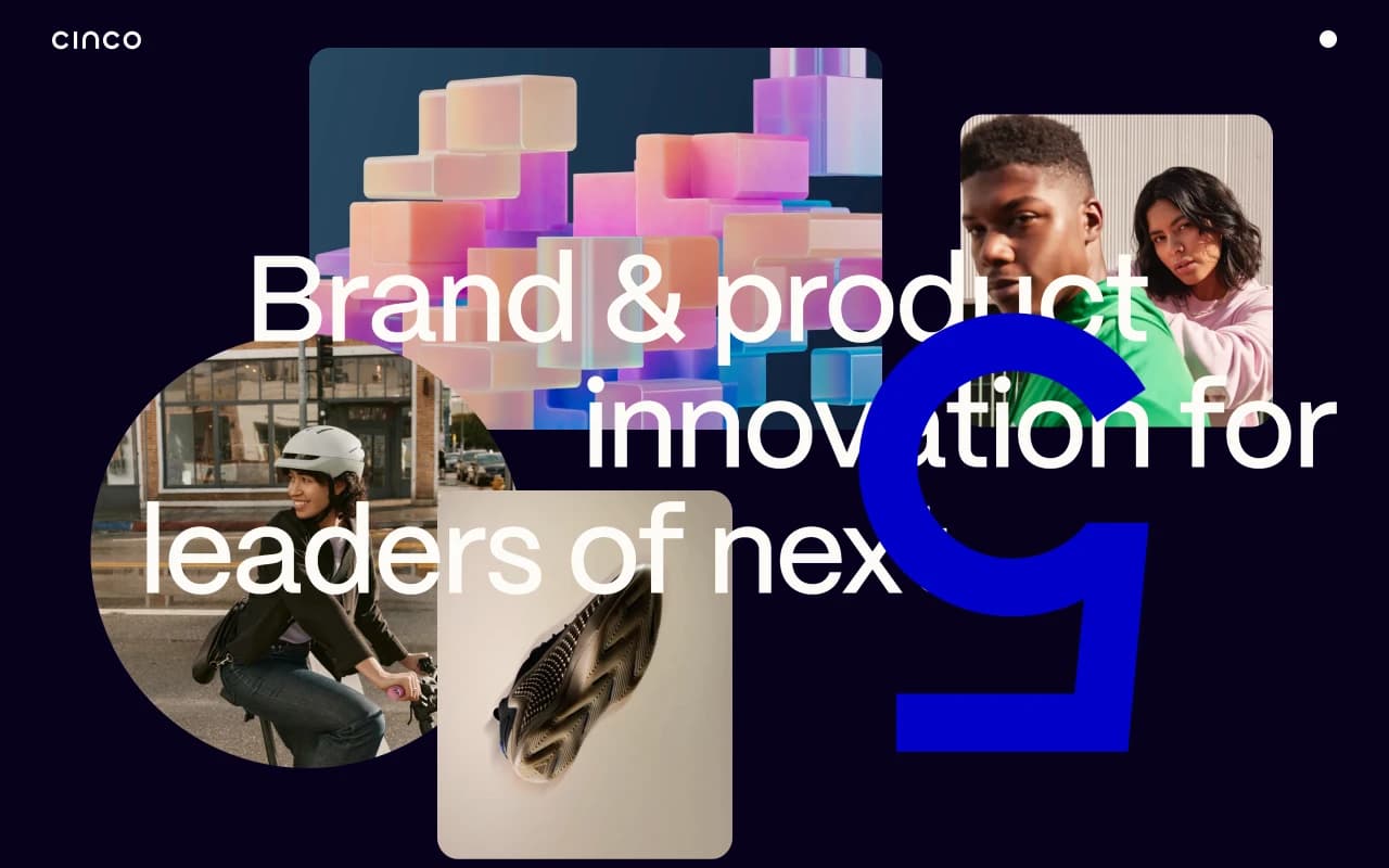 Screenshot of Cinco Design