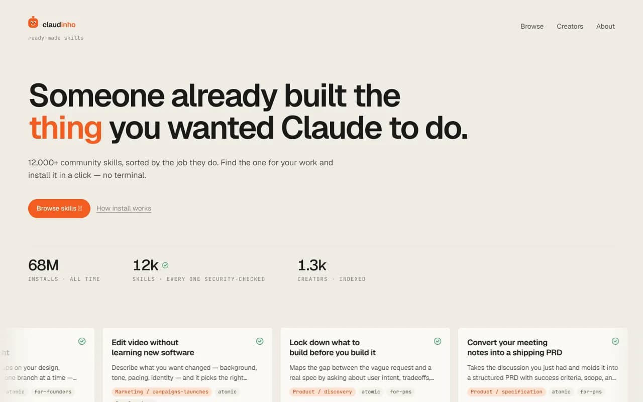 Screenshot of Claudinho