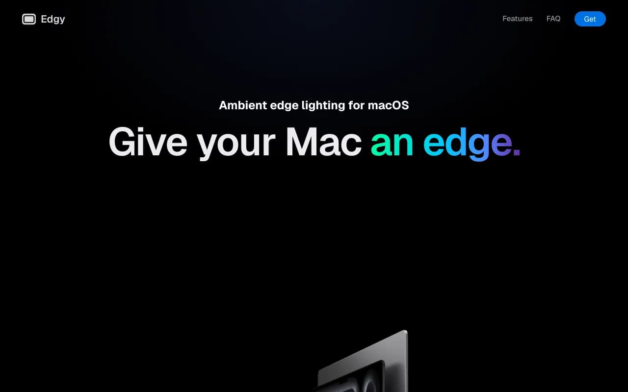 Screenshot of getedgy.app
