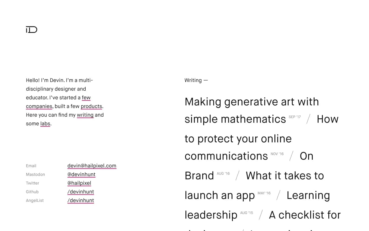 Screenshot of Hailpixel