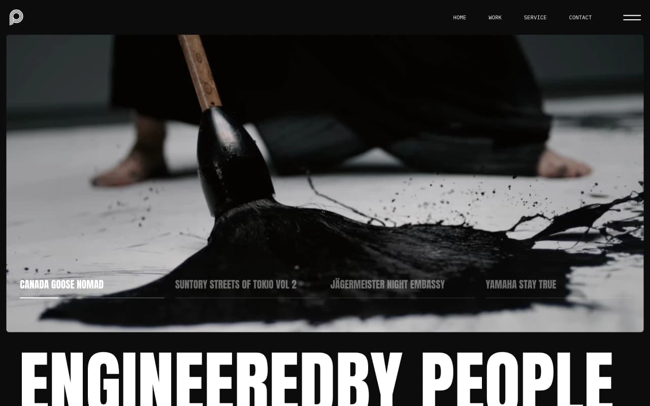 Screenshot of Poweredby.tokyo