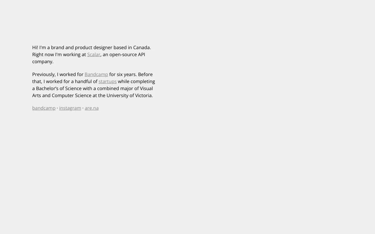 Screenshot of Kelsey Legault