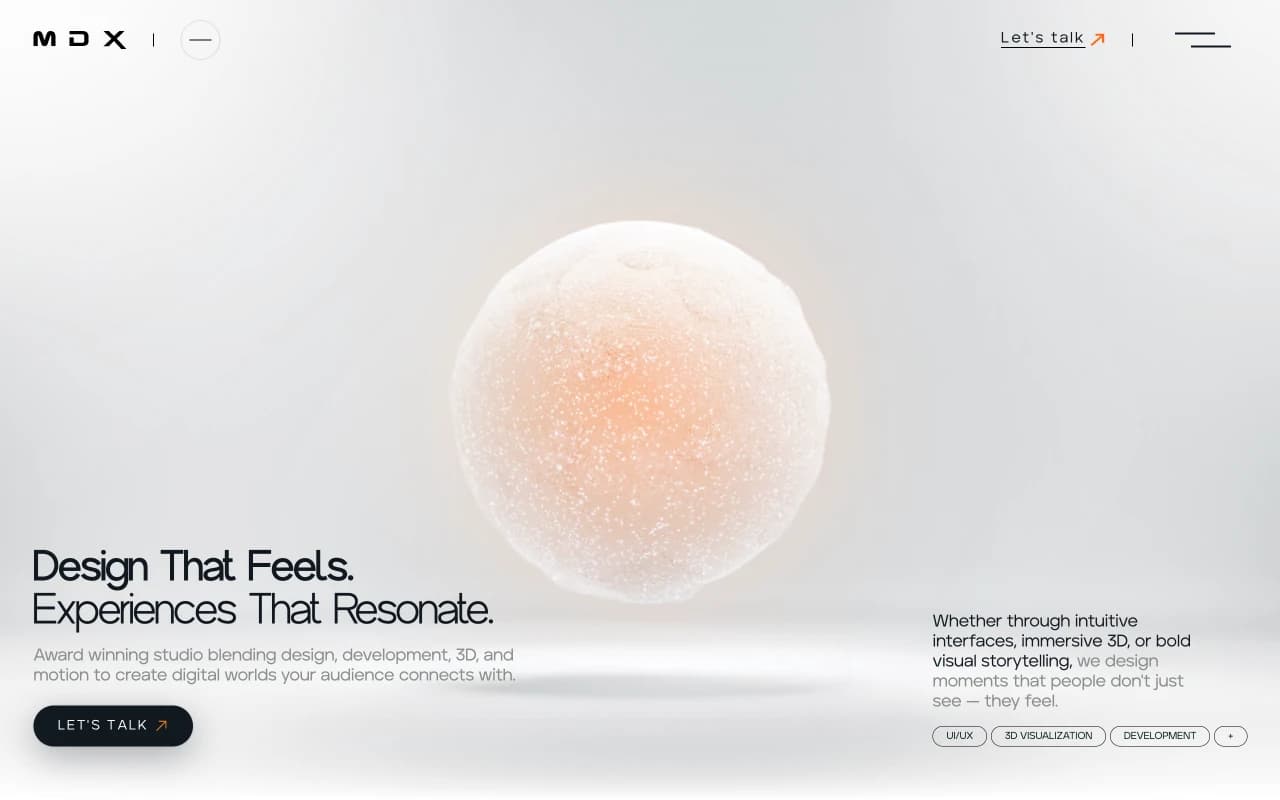 Screenshot of MDX