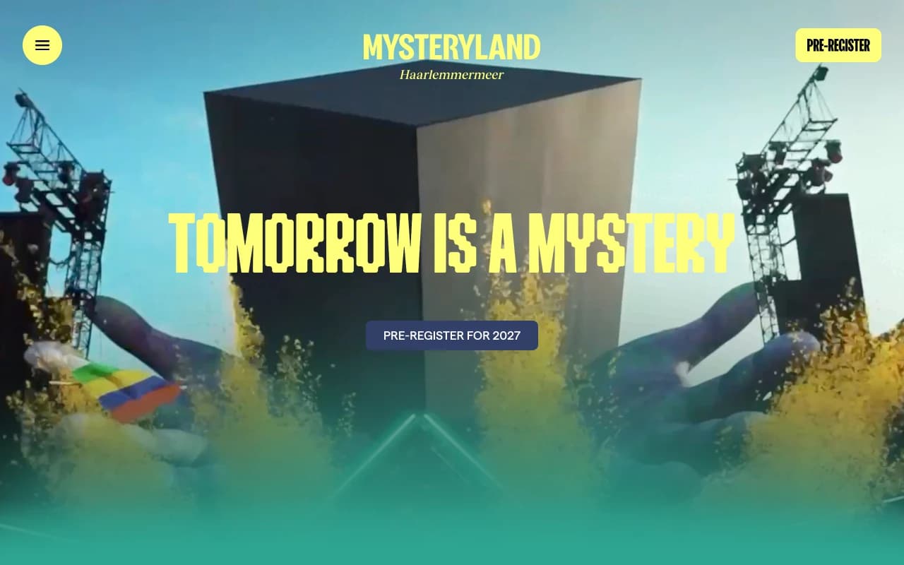 Screenshot of Mysteryland