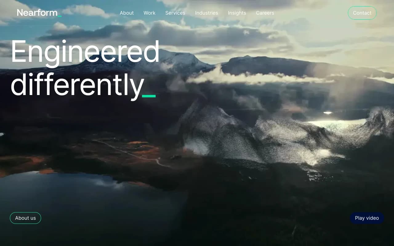 Screenshot of Nearform