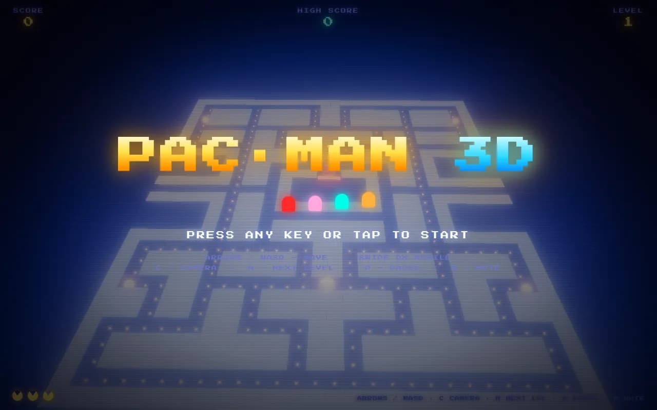 Screenshot of PAC·MAN 3D