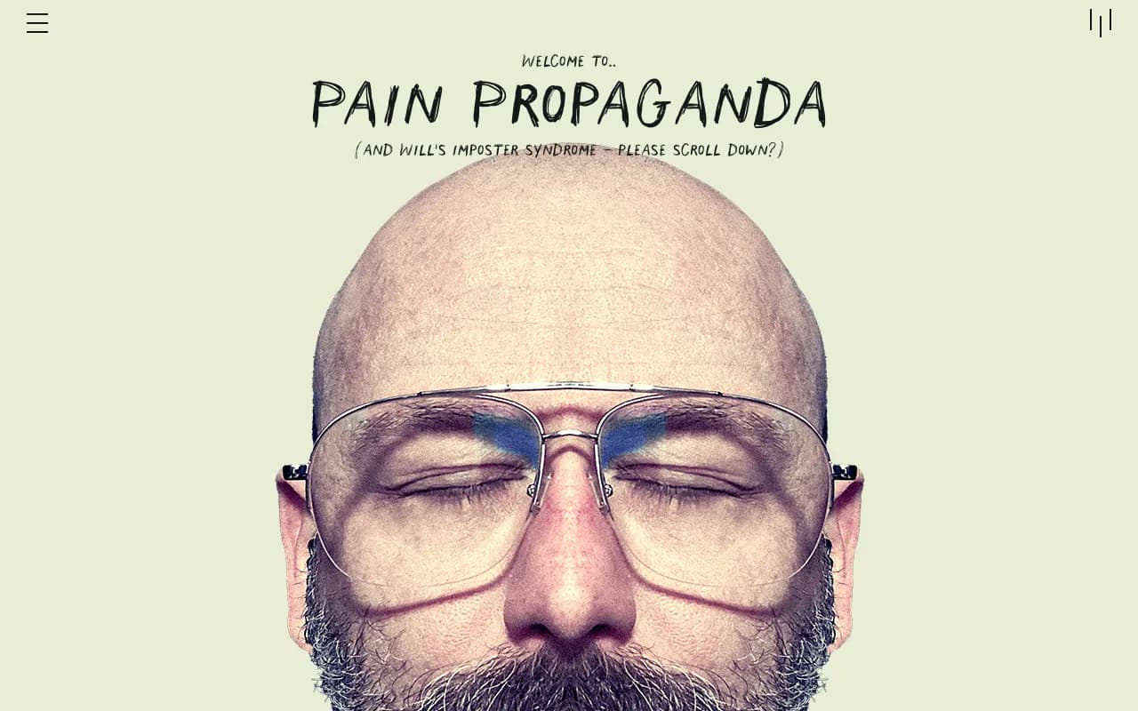Screenshot of Pain Propaganda