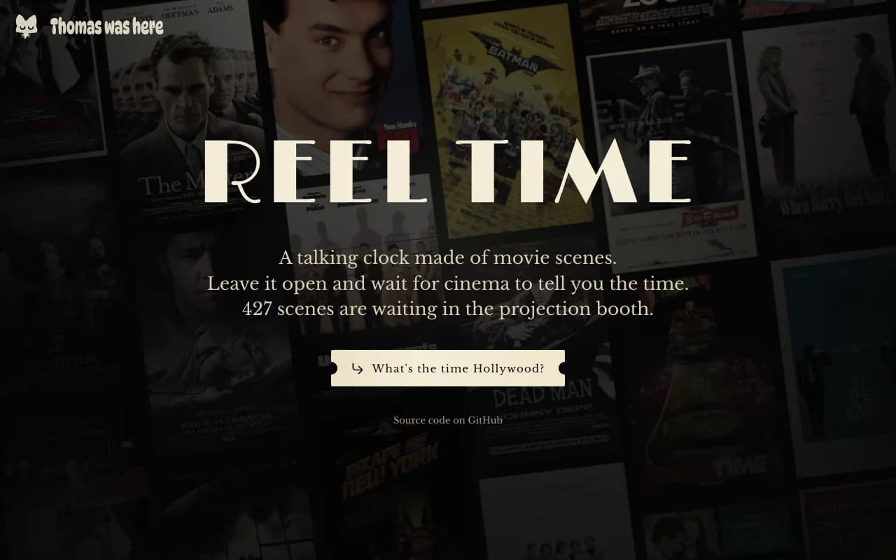 Screenshot of Reel Time