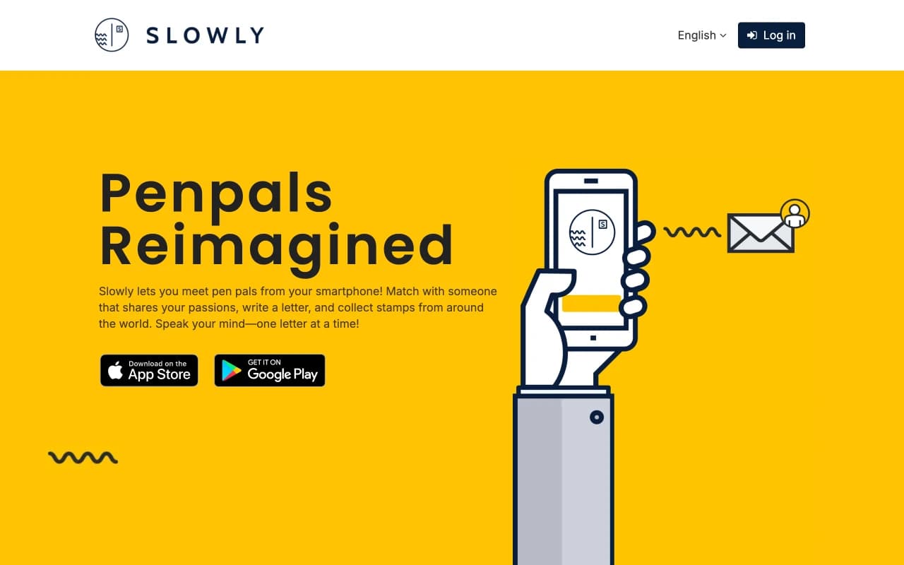 Screenshot of Slowly