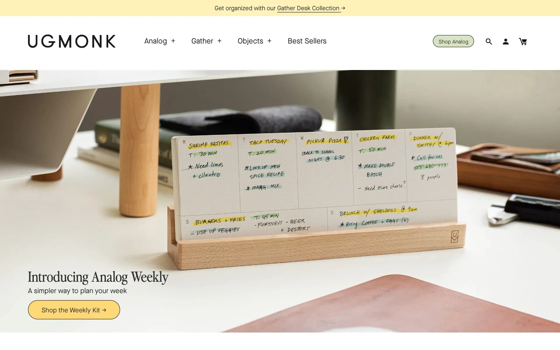 Screenshot of Ugmonk