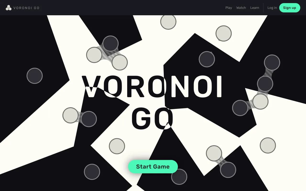 Screenshot of Voronoi Go
