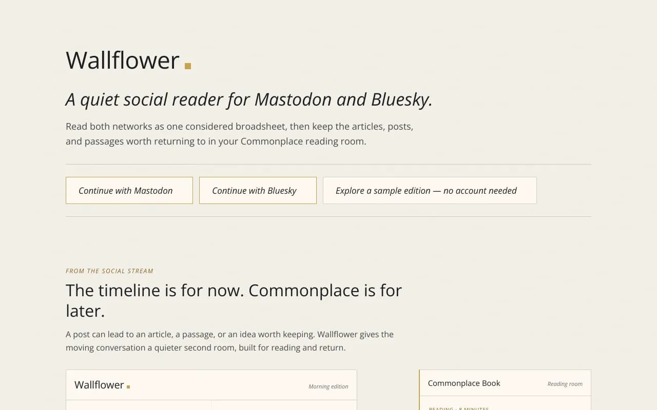 Screenshot of Wallflower